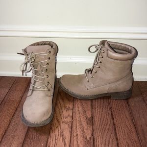 Girls combat boots